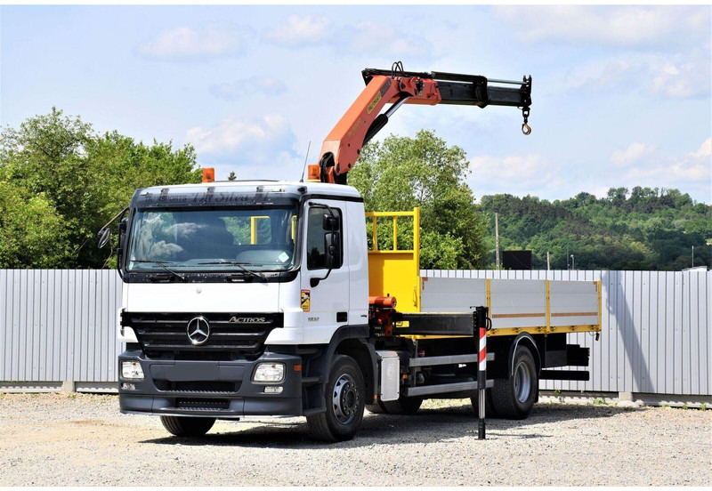 Mercedes-Benz ACTROS 1832 - Sklápač, Auto s hydraulickou rukou: obrázok 2 Mercedes-Benz ACTROS 1832 - Sklápač, Auto s hydraulickou rukou: obrázok 2