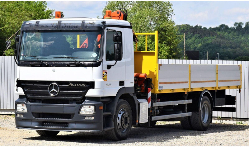 Mercedes-Benz ACTROS 1832 - Sklápač, Auto s hydraulickou rukou: obrázok 4 Mercedes-Benz ACTROS 1832 - Sklápač, Auto s hydraulickou rukou: obrázok 4