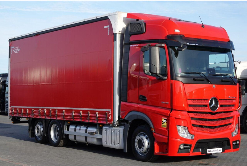 Plachtové nákladné vozidlo Mercedes-Benz ACTROS 25 480: obrázok 8
