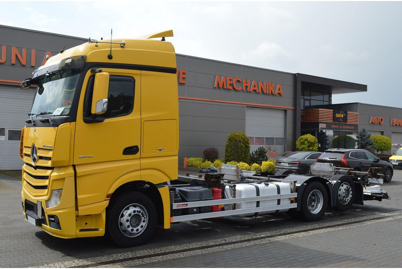 Mercedes-Benz ACTROS 2542 EURO 6 BDF SWAP CHASSIS - Podvozek s kabinou: obrázok 2 Mercedes-Benz ACTROS 2542 EURO 6 BDF SWAP CHASSIS - Podvozek s kabinou: obrázok 2