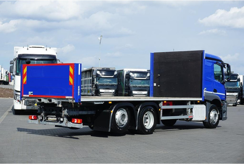 Mercedes-Benz ACTROS / 2543 / ACC / E 6 / PEŁNY ADR / PLATFORMA / ZAWIESIE POD - Valníkový/ Plošinový nákladný automobil: obrázok 5 Mercedes-Benz ACTROS / 2543 / ACC / E 6 / PEŁNY ADR / PLATFORMA / ZAWIESIE POD - Valníkový/ Plošinový nákladný automobil: obrázok 5