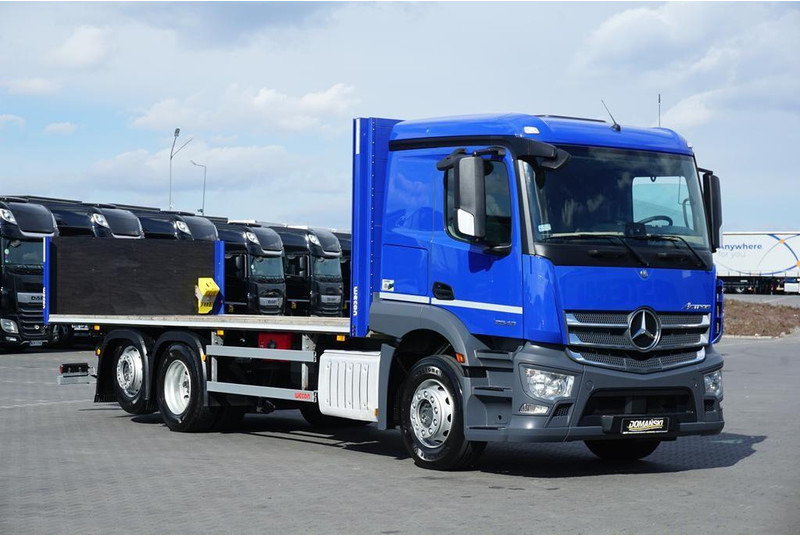 Mercedes-Benz ACTROS / 2543 / ACC / E 6 / PEŁNY ADR / PLATFORMA / ZAWIESIE POD - Valníkový/ Plošinový nákladný automobil: obrázok 1 Mercedes-Benz ACTROS / 2543 / ACC / E 6 / PEŁNY ADR / PLATFORMA / ZAWIESIE POD - Valníkový/ Plošinový nákladný automobil: obrázok 1
