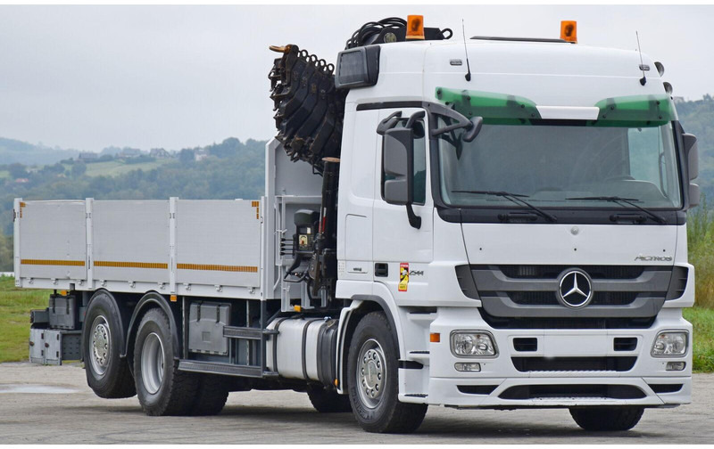 Mercedes-Benz ACTROS 2544 - Valníkový/ Plošinový nákladný automobil, Auto s hydraulickou rukou: obrázok 4 Mercedes-Benz ACTROS 2544 - Valníkový/ Plošinový nákladný automobil, Auto s hydraulickou rukou: obrázok 4