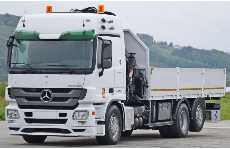 Mercedes-Benz ACTROS 2544 - Valníkový/ Plošinový nákladný automobil, Auto s hydraulickou rukou: obrázok 3 Mercedes-Benz ACTROS 2544 - Valníkový/ Plošinový nákladný automobil, Auto s hydraulickou rukou: obrázok 3