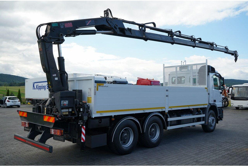Mercedes-Benz ACTROS 2636 / 6x4 / SKRZYNIOWY 6,5 M + HDS HIAB / MOCNA PODŁOGA - Valníkový/ Plošinový nákladný automobil, Auto s hydraulickou rukou: obrázok 5 Mercedes-Benz ACTROS 2636 / 6x4 / SKRZYNIOWY 6,5 M + HDS HIAB / MOCNA PODŁOGA - Valníkový/ Plošinový nákladný automobil, Auto s hydraulickou rukou: obrázok 5