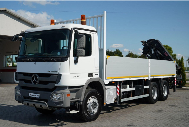 Leasing Mercedes-Benz ACTROS 2636 / 6x4 / SKRZYNIOWY 7 M + HDS HIAB -  WYSÓW 12,6 M / Mercedes-Benz ACTROS 2636 / 6x4 / SKRZYNIOWY 7 M + HDS HIAB -  WYSÓW 12,6 M /: obrázok 11