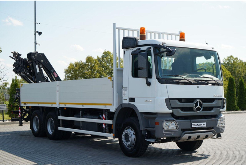 Leasing Mercedes-Benz ACTROS 2636 / 6x4 / SKRZYNIOWY 7 M + HDS HIAB -  WYSÓW 12,6 M / Mercedes-Benz ACTROS 2636 / 6x4 / SKRZYNIOWY 7 M + HDS HIAB -  WYSÓW 12,6 M /: obrázok 16