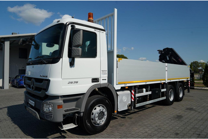 Leasing Mercedes-Benz ACTROS 2636 / 6x4 / SKRZYNIOWY 7 M + HDS HIAB -  WYSÓW 12,6 M / Mercedes-Benz ACTROS 2636 / 6x4 / SKRZYNIOWY 7 M + HDS HIAB -  WYSÓW 12,6 M /: obrázok 12