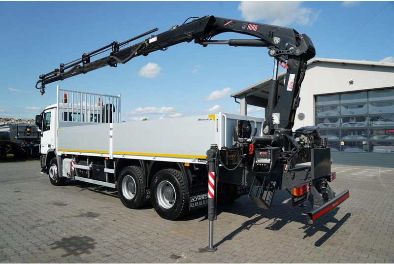 Mercedes-Benz ACTROS 2636 / 6x4 / SKRZYNIOWY 7 M + HDS HIAB - WYSÓW 12,6 M / - Valníkový/ Plošinový nákladný automobil, Auto s hydraulickou rukou: obrázok 5 Mercedes-Benz ACTROS 2636 / 6x4 / SKRZYNIOWY 7 M + HDS HIAB - WYSÓW 12,6 M / - Valníkový/ Plošinový nákladný automobil, Auto s hydraulickou rukou: obrázok 5