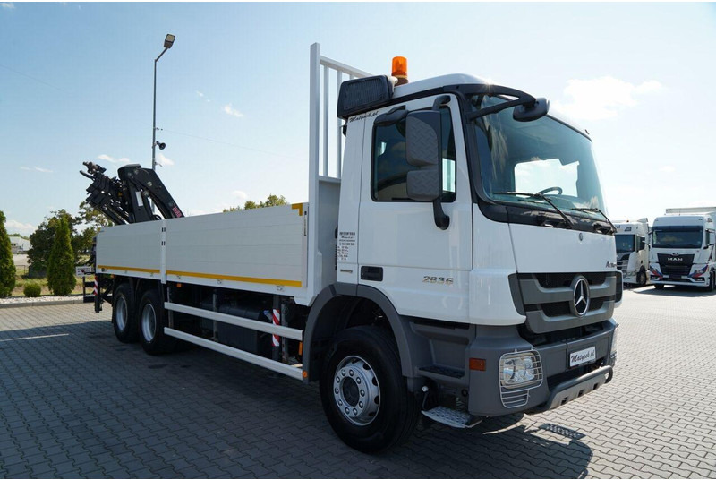 Leasing Mercedes-Benz ACTROS 2636 / 6x4 / SKRZYNIOWY 7 M + HDS HIAB -  WYSÓW 12,6 M / Mercedes-Benz ACTROS 2636 / 6x4 / SKRZYNIOWY 7 M + HDS HIAB -  WYSÓW 12,6 M /: obrázok 15