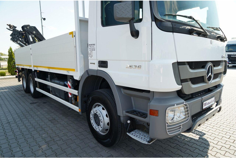 Leasing Mercedes-Benz ACTROS 2636 / 6x4 / SKRZYNIOWY 7 M + HDS HIAB -  WYSÓW 12,6 M / Mercedes-Benz ACTROS 2636 / 6x4 / SKRZYNIOWY 7 M + HDS HIAB -  WYSÓW 12,6 M /: obrázok 17