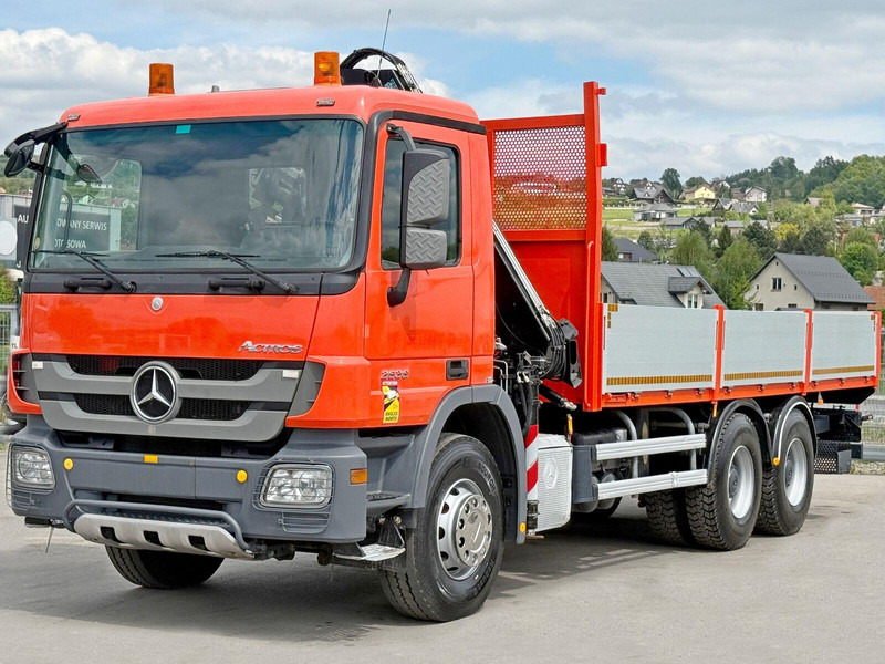 Mercedes-Benz ACTROS 2636 *HIAB 122 BS-2 HIDUO + FUNK/6x4 * TOP - Valníkový/ Plošinový nákladný automobil, Auto s hydraulickou rukou: obrázok 3 Mercedes-Benz ACTROS 2636 *HIAB 122 BS-2 HIDUO + FUNK/6x4 * TOP - Valníkový/ Plošinový nákladný automobil, Auto s hydraulickou rukou: obrázok 3