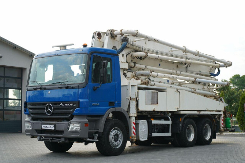 Mercedes-Benz ACTROS 2636 / POMPA SERMAC 5Z37 / 37 METRÓW / STEROWANIE RADIOW - Autočerpadlo: obrázok 1 Mercedes-Benz ACTROS 2636 / POMPA SERMAC 5Z37 / 37 METRÓW / STEROWANIE RADIOW - Autočerpadlo: obrázok 1