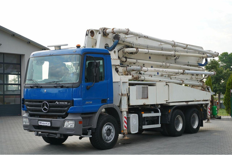 Mercedes-Benz ACTROS 2636 / POMPA SERMAC 5Z37 / 37 METRÓW / STEROWANIE RADIOW - Autočerpadlo: obrázok 2 Mercedes-Benz ACTROS 2636 / POMPA SERMAC 5Z37 / 37 METRÓW / STEROWANIE RADIOW - Autočerpadlo: obrázok 2