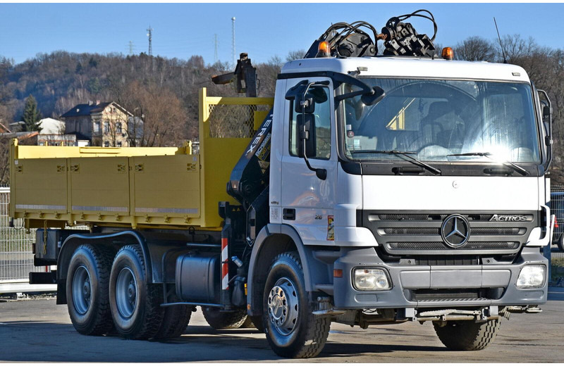 Mercedes-Benz ACTROS 2636 * TEREX 165.2E - A4 + FUNK/6x4 - Sklápač, Auto s hydraulickou rukou: obrázok 3 Mercedes-Benz ACTROS 2636 * TEREX 165.2E - A4 + FUNK/6x4 - Sklápač, Auto s hydraulickou rukou: obrázok 3