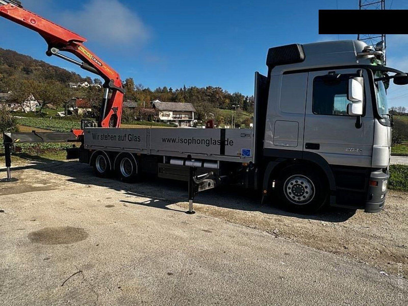 Mercedes-Benz ACTROS 2641 6x2 Crane PALFINGER PK 36002 - Valníkový/ Plošinový nákladný automobil, Auto s hydraulickou rukou: obrázok 3 Mercedes-Benz ACTROS 2641 6x2 Crane PALFINGER PK 36002 - Valníkový/ Plošinový nákladný automobil, Auto s hydraulickou rukou: obrázok 3