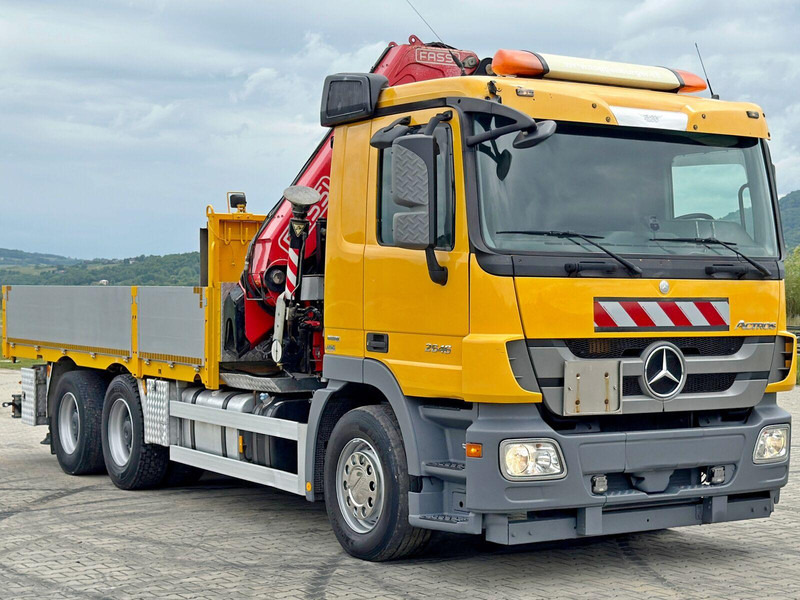 Mercedes-Benz ACTROS 2646 * FASSI F365AXP.26 + FUNK * 6x4 - Valníkový/ Plošinový nákladný automobil, Auto s hydraulickou rukou: obrázok 3 Mercedes-Benz ACTROS 2646 * FASSI F365AXP.26 + FUNK * 6x4 - Valníkový/ Plošinový nákladný automobil, Auto s hydraulickou rukou: obrázok 3