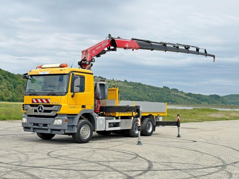 Mercedes-Benz ACTROS 2646 * FASSI F365AXP.26 + FUNK * 6x4 - Valníkový/ Plošinový nákladný automobil, Auto s hydraulickou rukou: obrázok 2 Mercedes-Benz ACTROS 2646 * FASSI F365AXP.26 + FUNK * 6x4 - Valníkový/ Plošinový nákladný automobil, Auto s hydraulickou rukou: obrázok 2