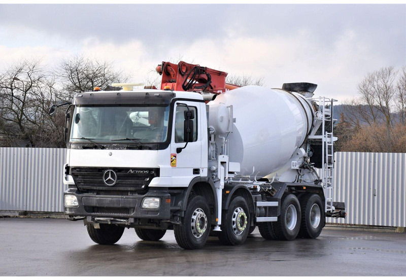 Mercedes-Benz ACTROS 3241* Betonpumpe 21m *8x4 * Top Zustand - Autočerpadlo: obrázok 2 Mercedes-Benz ACTROS 3241* Betonpumpe 21m *8x4 * Top Zustand - Autočerpadlo: obrázok 2