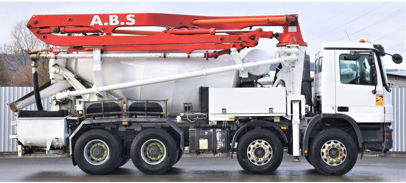 Mercedes-Benz ACTROS 3241* Betonpumpe 21m *8x4 * Top Zustand - Autočerpadlo: obrázok 3 Mercedes-Benz ACTROS 3241* Betonpumpe 21m *8x4 * Top Zustand - Autočerpadlo: obrázok 3