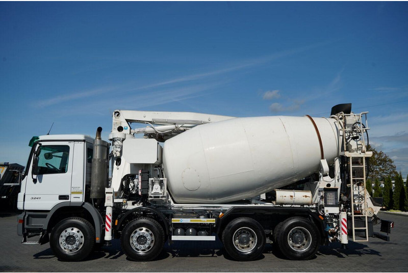 Mercedes-Benz ACTROS 3241 / POMPOGRUSZKA / 8X4 / BETONIARKA + POMPA SERMAC 3Z2 - Domiešavač: obrázok 5 Mercedes-Benz ACTROS 3241 / POMPOGRUSZKA / 8X4 / BETONIARKA + POMPA SERMAC 3Z2 - Domiešavač: obrázok 5
