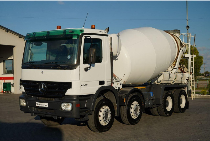 Mercedes-Benz ACTROS 3246 / BETONOMIESZARKA SCHWING STETTER / 8X4 / EPS + SPRZ - Domiešavač: obrázok 3 Mercedes-Benz ACTROS 3246 / BETONOMIESZARKA SCHWING STETTER / 8X4 / EPS + SPRZ - Domiešavač: obrázok 3
