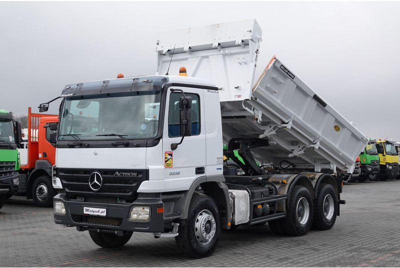 Mercedes-Benz ACTROS 3336 / 6x4 / WYWROTKA / BORDMATIC / HYDROBURTA / MEILLER - Sklápač: obrázok 1 Mercedes-Benz ACTROS 3336 / 6x4 / WYWROTKA / BORDMATIC / HYDROBURTA / MEILLER - Sklápač: obrázok 1