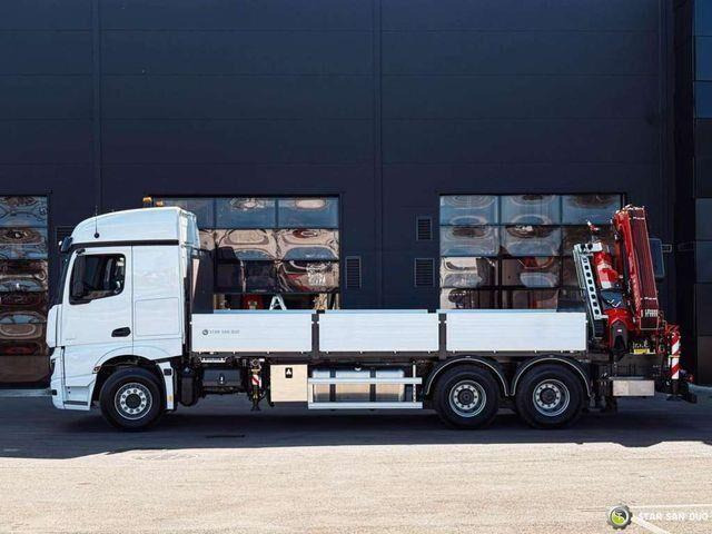 Mercedes-Benz ACTROS 3351 NEW 6x4 Fassi F485 Crane - Valníkový/ Plošinový nákladný automobil, Auto s hydraulickou rukou: obrázok 3 Mercedes-Benz ACTROS 3351 NEW 6x4 Fassi F485 Crane - Valníkový/ Plošinový nákladný automobil, Auto s hydraulickou rukou: obrázok 3