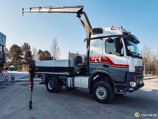 Mercedes-Benz AROCS 1851 PALFINGER PK 20002 Crane Kran - Valníkový/ Plošinový nákladný automobil, Auto s hydraulickou rukou: obrázok 3 Mercedes-Benz AROCS 1851 PALFINGER PK 20002 Crane Kran - Valníkový/ Plošinový nákladný automobil, Auto s hydraulickou rukou: obrázok 3