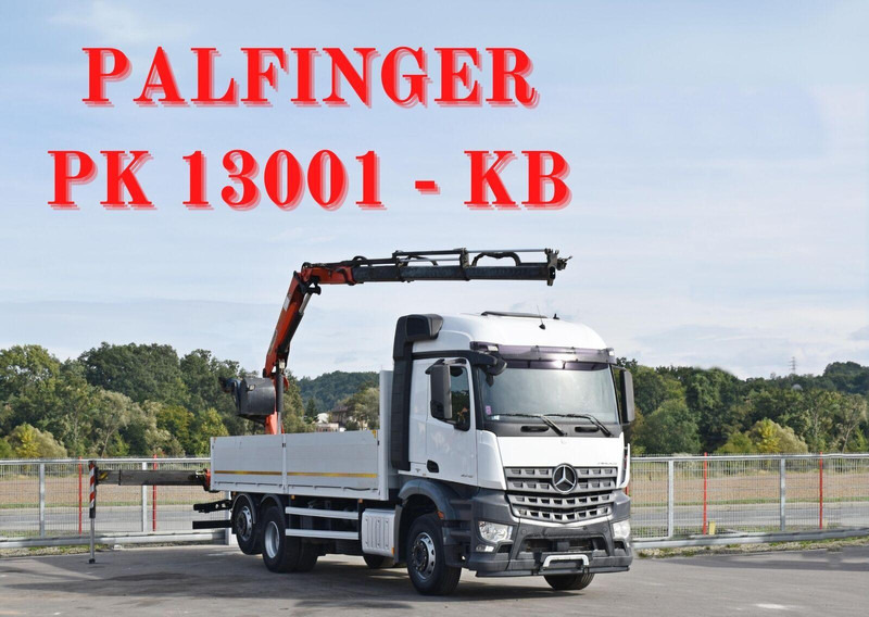 Mercedes-Benz AROCS 2542 - Valníkový/ Plošinový nákladný automobil, Auto s hydraulickou rukou: obrázok 1 Mercedes-Benz AROCS 2542 - Valníkový/ Plošinový nákladný automobil, Auto s hydraulickou rukou: obrázok 1