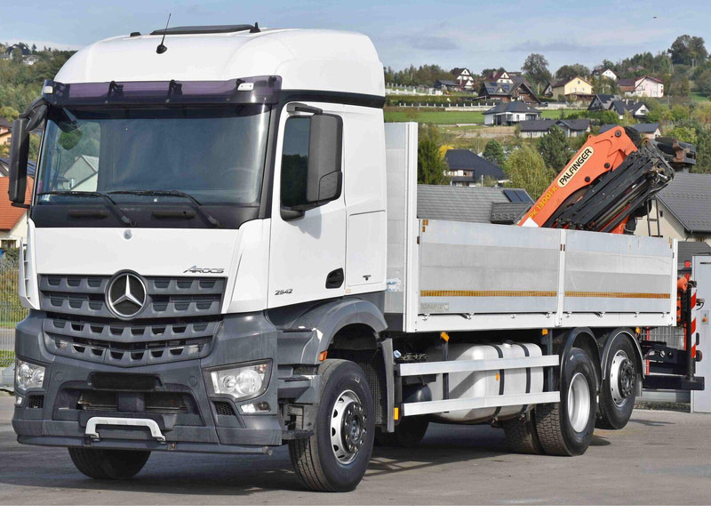 Mercedes-Benz AROCS 2542 - Valníkový/ Plošinový nákladný automobil, Auto s hydraulickou rukou: obrázok 5 Mercedes-Benz AROCS 2542 - Valníkový/ Plošinový nákladný automobil, Auto s hydraulickou rukou: obrázok 5