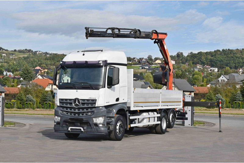 Mercedes-Benz AROCS 2542 - Valníkový/ Plošinový nákladný automobil, Auto s hydraulickou rukou: obrázok 2 Mercedes-Benz AROCS 2542 - Valníkový/ Plošinový nákladný automobil, Auto s hydraulickou rukou: obrázok 2