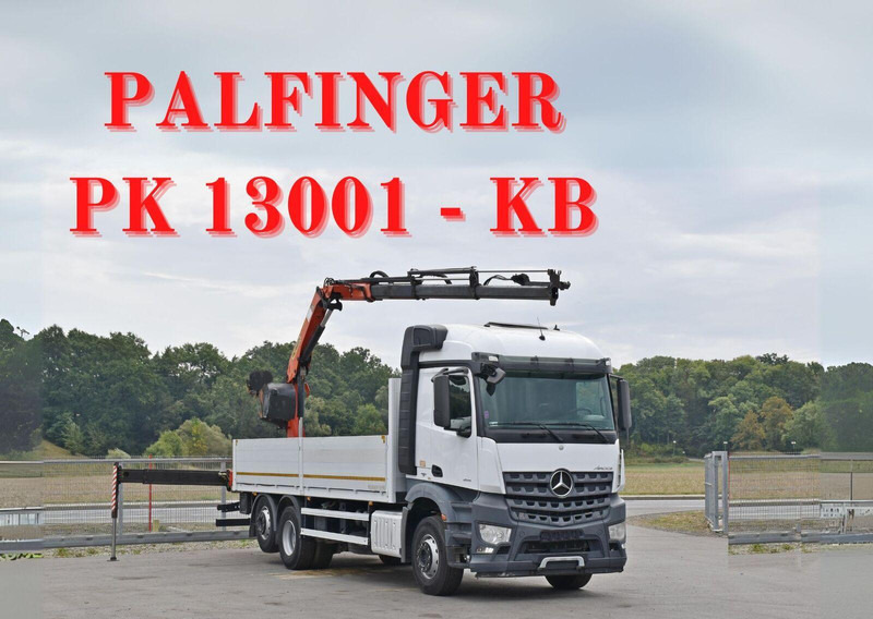 Mercedes-Benz AROCS 2542 - Valníkový/ Plošinový nákladný automobil, Auto s hydraulickou rukou: obrázok 1 Mercedes-Benz AROCS 2542 - Valníkový/ Plošinový nákladný automobil, Auto s hydraulickou rukou: obrázok 1