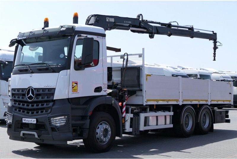 Mercedes-Benz AROCS 2633 - Valníkový/ Plošinový nákladný automobil, Auto s hydraulickou rukou: obrázok 1 Mercedes-Benz AROCS 2633 - Valníkový/ Plošinový nákladný automobil, Auto s hydraulickou rukou: obrázok 1