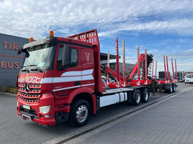 Mercedes-Benz AROCS 2645 EURO 6 6x4 TIMBER CARRIER HOLZTRANSPORT PALFINGER EPS - Nákladné vozidlo na prepravu dreva, Auto s hydraulickou rukou: obrázok 1 Mercedes-Benz AROCS 2645 EURO 6 6x4 TIMBER CARRIER HOLZTRANSPORT PALFINGER EPS - Nákladné vozidlo na prepravu dreva, Auto s hydraulickou rukou: obrázok 1