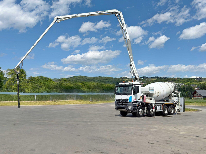 Mercedes-Benz AROCS 3743 * Betonpumpe + FUNK * 8x4 * TOP - Domiešavač: obrázok 4 Mercedes-Benz AROCS 3743 * Betonpumpe + FUNK * 8x4 * TOP - Domiešavač: obrázok 4