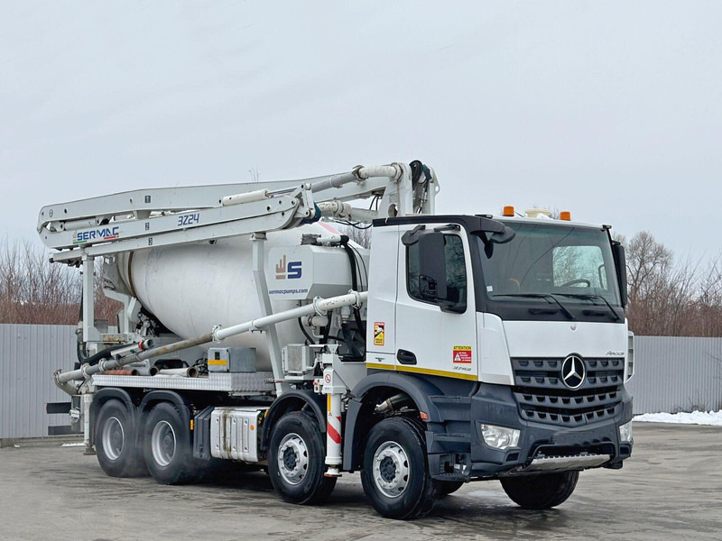 Mercedes-Benz AROCS 3743 - Autočerpadlo: obrázok 1 Mercedes-Benz AROCS 3743 - Autočerpadlo: obrázok 1