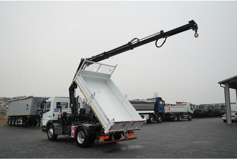 Mercedes-Benz ATEGO 1218 / 4x2 / WYWROTKA + HDS HIAB 0088 BS-3 / PILOT /MANU - Sklápač, Auto s hydraulickou rukou: obrázok 3 Mercedes-Benz ATEGO 1218 / 4x2 / WYWROTKA + HDS HIAB 0088 BS-3 / PILOT /MANU - Sklápač, Auto s hydraulickou rukou: obrázok 3