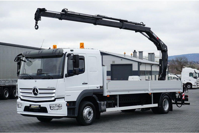 Mercedes-Benz ATEGO / 1224 / ACC / SKRZYNIOWY + HDS / HIAB 099 B - 3 DUO - Valníkový/ Plošinový nákladný automobil, Auto s hydraulickou rukou: obrázok 2 Mercedes-Benz ATEGO / 1224 / ACC / SKRZYNIOWY + HDS / HIAB 099 B - 3 DUO - Valníkový/ Plošinový nákladný automobil, Auto s hydraulickou rukou: obrázok 2
