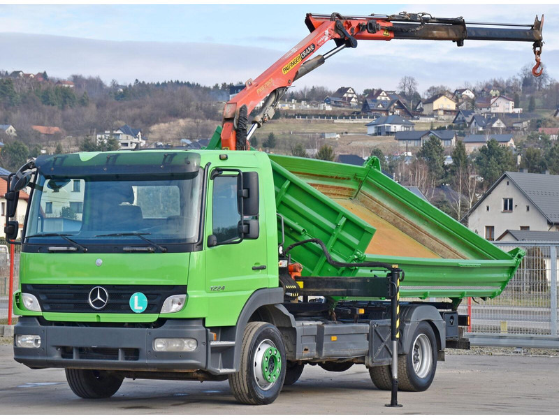 Mercedes-Benz ATEGO 1224 - Sklápač, Auto s hydraulickou rukou: obrázok 3 Mercedes-Benz ATEGO 1224 - Sklápač, Auto s hydraulickou rukou: obrázok 3
