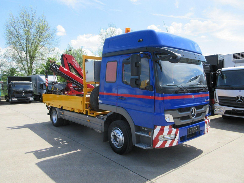 Mercedes-Benz ATEGO 1224 L - Valníkový/ Plošinový nákladný automobil, Auto s hydraulickou rukou: obrázok 1 Mercedes-Benz ATEGO 1224 L - Valníkový/ Plošinový nákladný automobil, Auto s hydraulickou rukou: obrázok 1