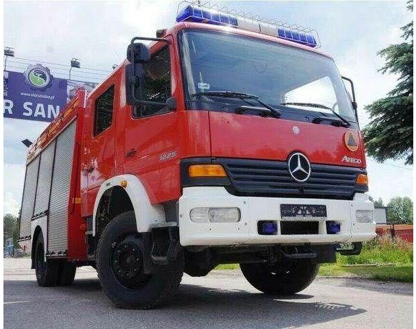 Mercedes-Benz ATEGO 1225 Firebrigade Feuerwehr - Hasičské vozidlo: obrázok 1 Mercedes-Benz ATEGO 1225 Firebrigade Feuerwehr - Hasičské vozidlo: obrázok 1