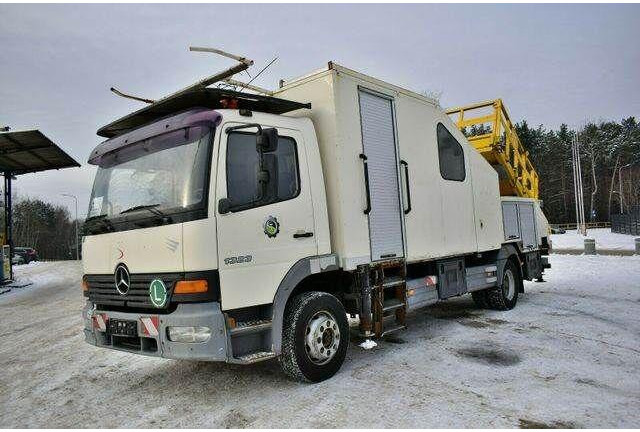 Mercedes-Benz ATEGO 1323 PK 8000T RAIL Platform - Automobilová plošina: obrázok 2 Mercedes-Benz ATEGO 1323 PK 8000T RAIL Platform - Automobilová plošina: obrázok 2