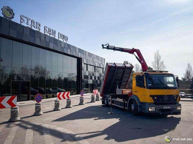 Mercedes-Benz AXOR 1824 4x2 HMF 975 HDS Crane Rotator Kipper - Sklápač, Auto s hydraulickou rukou: obrázok 5 Mercedes-Benz AXOR 1824 4x2 HMF 975 HDS Crane Rotator Kipper - Sklápač, Auto s hydraulickou rukou: obrázok 5