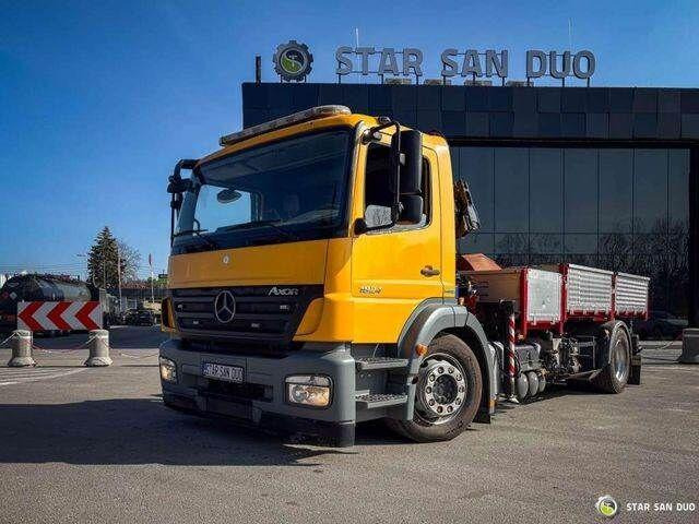 Mercedes-Benz AXOR 1824 4x2 HMF 975 HDS Crane Rotator Kipper - Sklápač, Auto s hydraulickou rukou: obrázok 3 Mercedes-Benz AXOR 1824 4x2 HMF 975 HDS Crane Rotator Kipper - Sklápač, Auto s hydraulickou rukou: obrázok 3