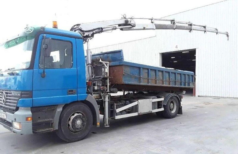 Mercedes-Benz Actros 1835 - Valníkový/ Plošinový nákladný automobil, Auto s hydraulickou rukou: obrázok 1 Mercedes-Benz Actros 1835 - Valníkový/ Plošinový nákladný automobil, Auto s hydraulickou rukou: obrázok 1