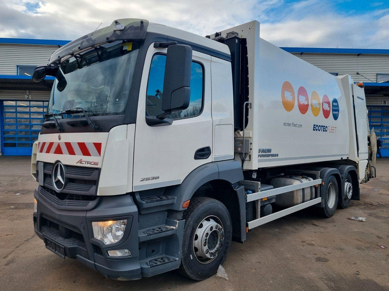Mercedes-Benz Actros 2536 6x2 Faun Powerpress 524 Garbage truck - Auto na odvoz odpadu: obrázok 3 Mercedes-Benz Actros 2536 6x2 Faun Powerpress 524 Garbage truck - Auto na odvoz odpadu: obrázok 3