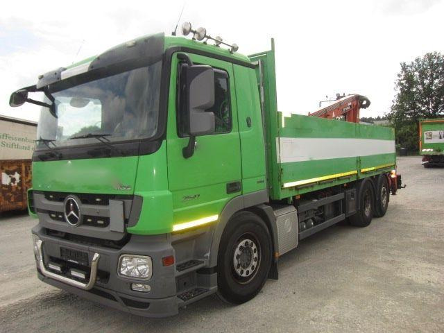 Mercedes-Benz Actros 2541 mit Atlas -Kran - Valníkový/ Plošinový nákladný automobil, Auto s hydraulickou rukou: obrázok 2 Mercedes-Benz Actros 2541 mit Atlas -Kran - Valníkový/ Plošinový nákladný automobil, Auto s hydraulickou rukou: obrázok 2