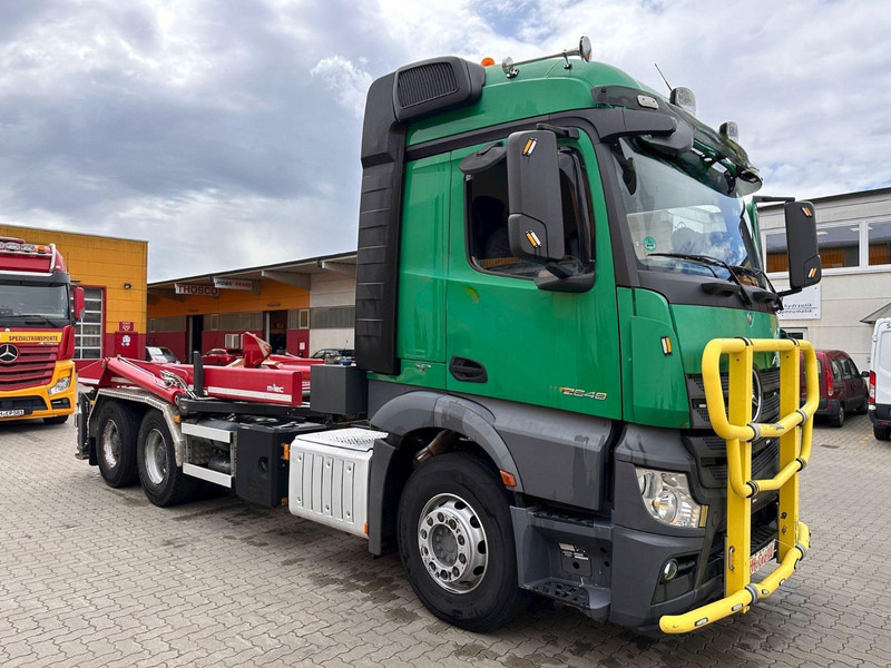 Mercedes-Benz Actros 4 3 Achser BM 963 2648 OM471 6x4 Fg - Hákový nosič kontajnerov, Auto s hydraulickou rukou: obrázok 1 Mercedes-Benz Actros 4 3 Achser BM 963 2648 OM471 6x4 Fg - Hákový nosič kontajnerov, Auto s hydraulickou rukou: obrázok 1
