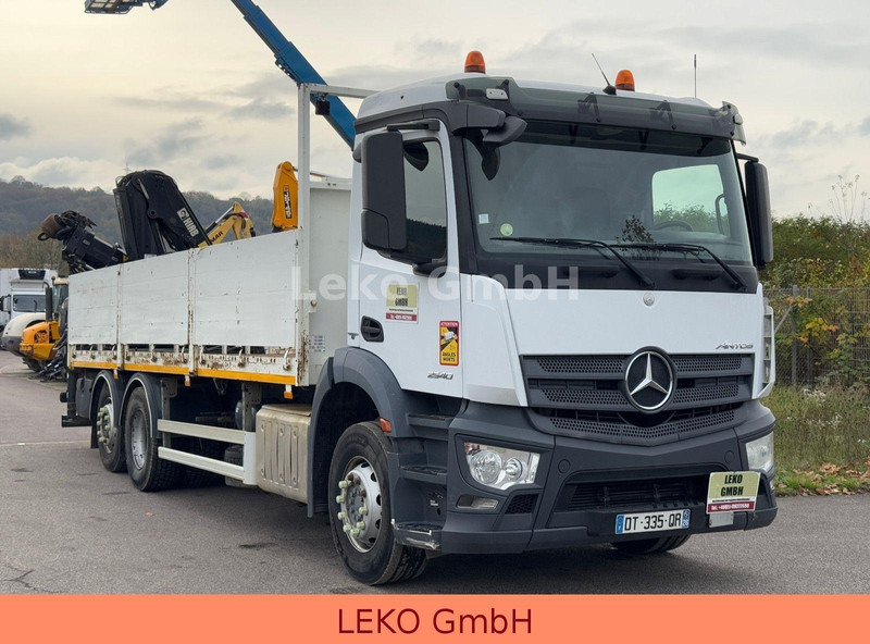 Mercedes-Benz Antos 2540 - Valníkový/ Plošinový nákladný automobil, Auto s hydraulickou rukou: obrázok 1 Mercedes-Benz Antos 2540 - Valníkový/ Plošinový nákladný automobil, Auto s hydraulickou rukou: obrázok 1